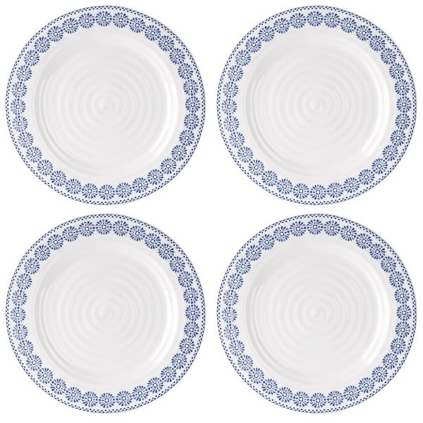 Sophie Conran for Portmeirion Dinner Plate - Florence - White (Set of 4)