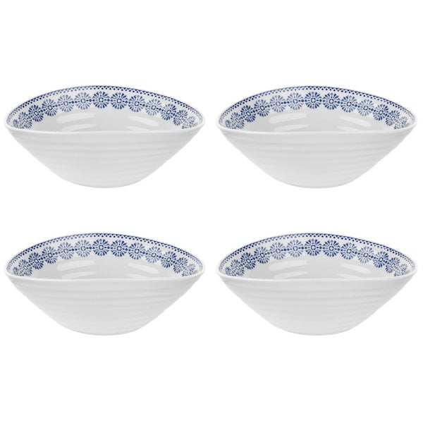 Sophie Conran for Portmeirion Cereal Bowl - Florence - White (Set of 4)