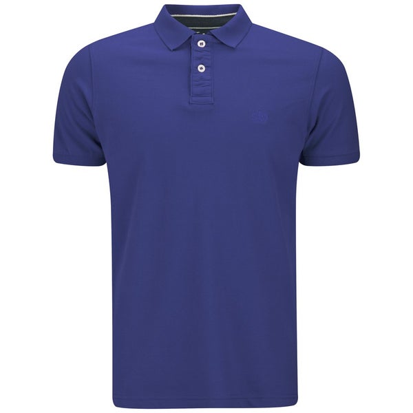 Pride & Soul Men's Lezandro  Polo Shirt - Blue Enamel