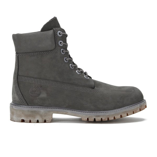 Timberland Men's Icon 6 Inch Premium FTB Leather Boots - Grey