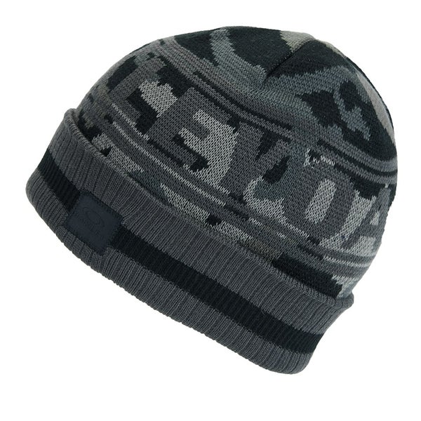 Oakley Men's Rockgarden Cuff Beanie - Black Camo