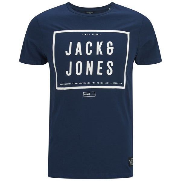 Jack & Jones Men's Core Fresh T-Shirt - Dress Blues