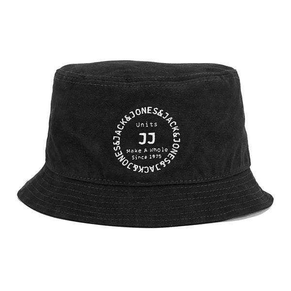 Jack & Jones Men's Leaf Bucket Hat - Black