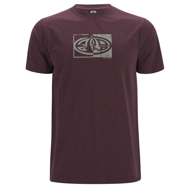 Animal Men's Claw Graphic T-Shirt - Merlot Red Marl