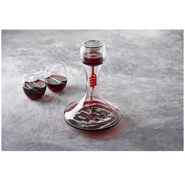 Twister Aerator and Decanter Set