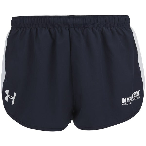 Under Armour Men's Athletic Shorts, Navy/White