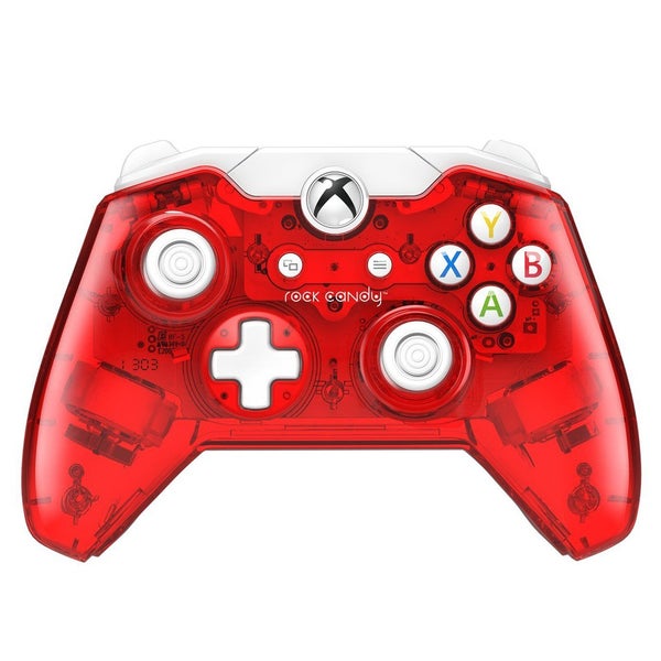 Rock Candy Red Wired Xbox One Controller