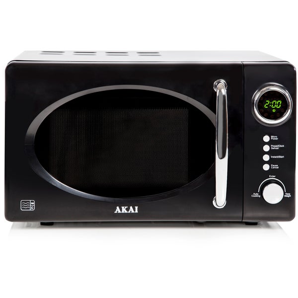 Akai A24006 Digital Microwave - Black - 700W