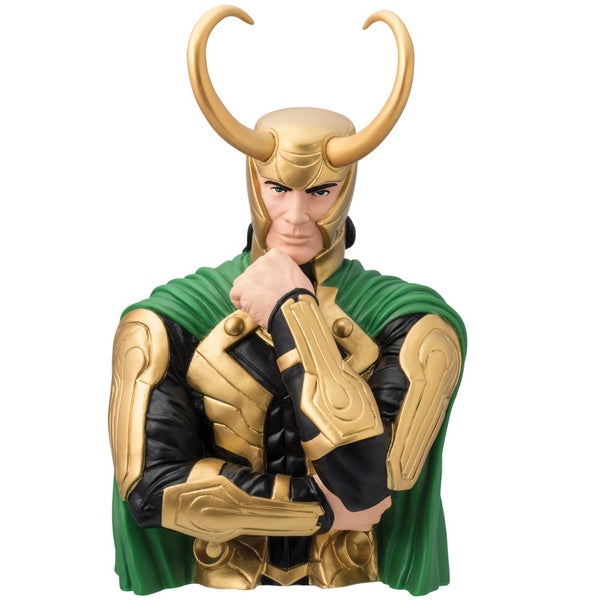 Marvel Thor Loki Bust Bank