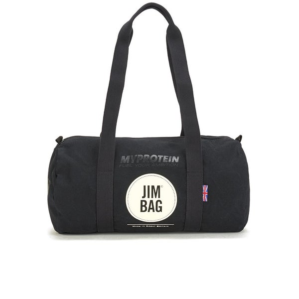 Myprotein Jim Bag Canvas Barrel Bag - Black