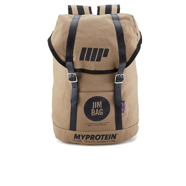 Myprotein Jim Bag Canvas Rucksack - Camel/Black