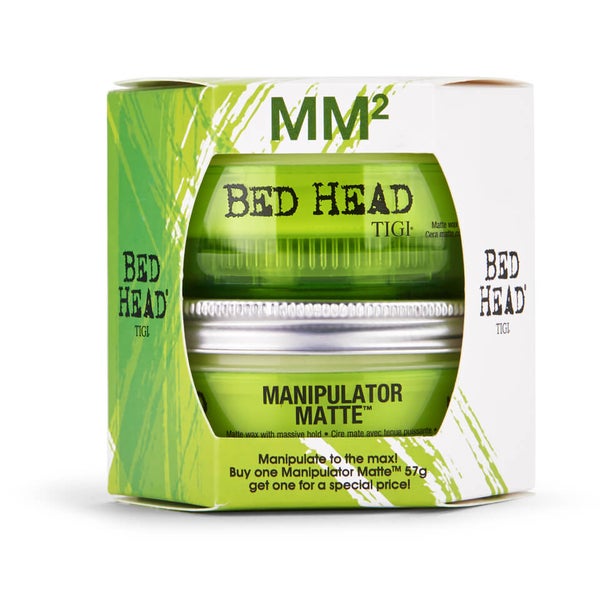 TIGI Bed Head Manipulator Matte Wax Duo (2 x 57g)