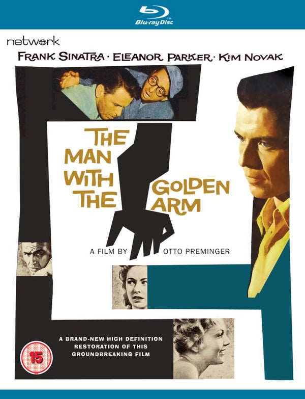 The Man With The Golden Arm Bluray Arrow Films UK
