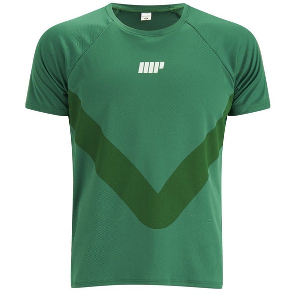 Myprotein Men's Running T-Shirt - Green (USA)