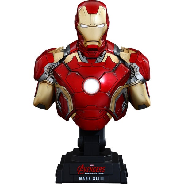 Hot Toys Marvel Age of Ultron Iron Man Mark XLIII 1:4 Scale Bust