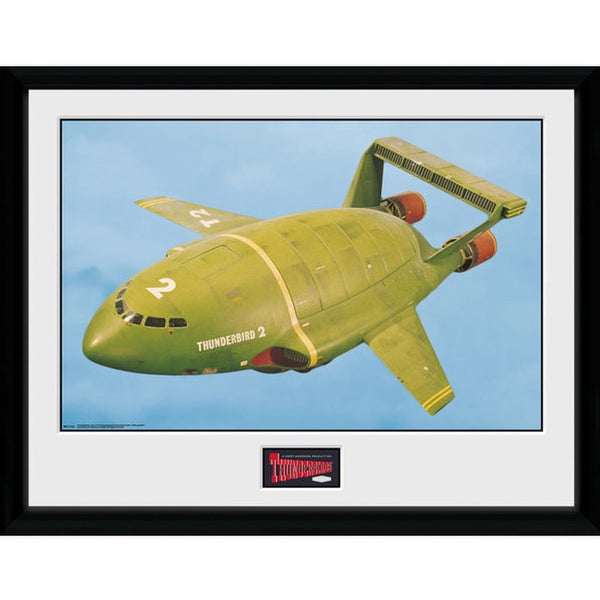 Thunderbirds Classic Thunderbird 2 Air - Framed Photographic - 16 Inch x 12 Inch