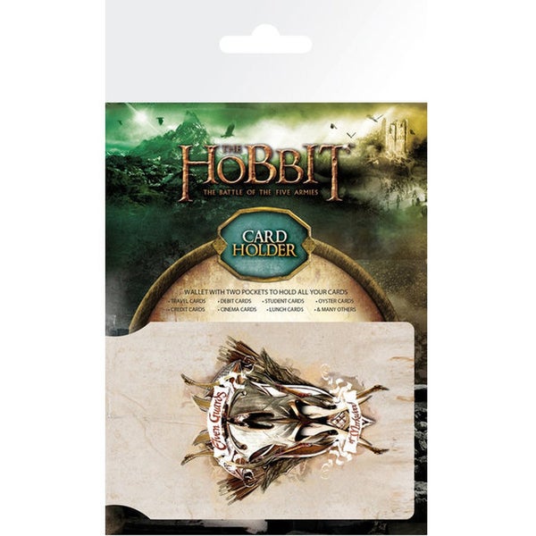 The Hobbit Battle of the Five Armies Crest Card Holder