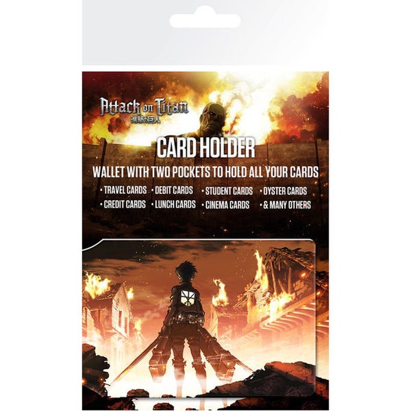Attack on Titan Key Art - Card Holder