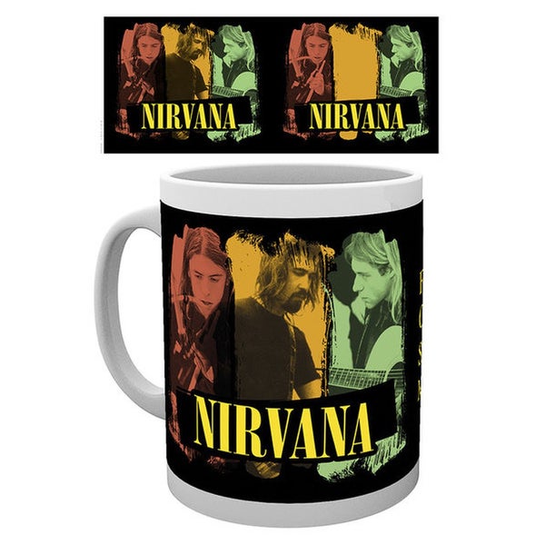 Nirvana Band Collage - Mug