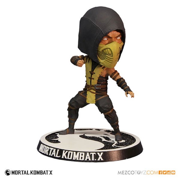 Mortal Kombat X Scorpian Bobble Head Action Figure