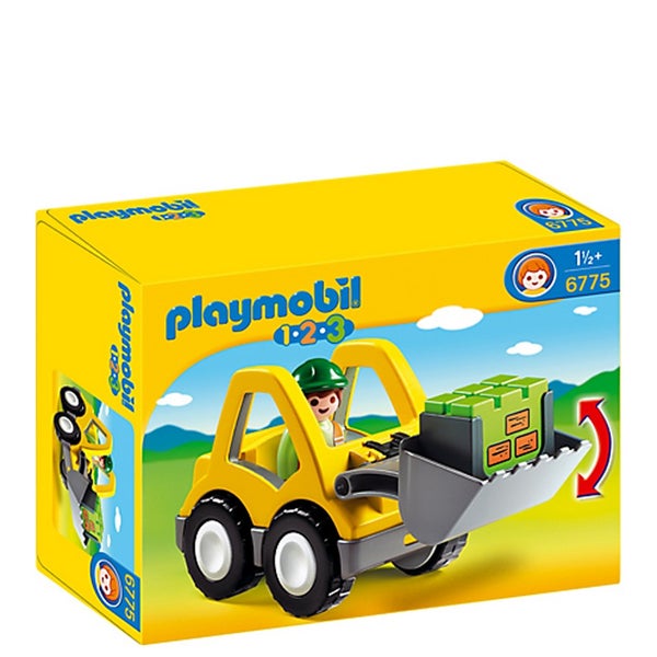Playmobil -Chargeur et ouvrier (6775)