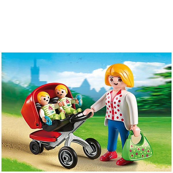 Playmobil City Life: Tweeling kinderwagen (5573)