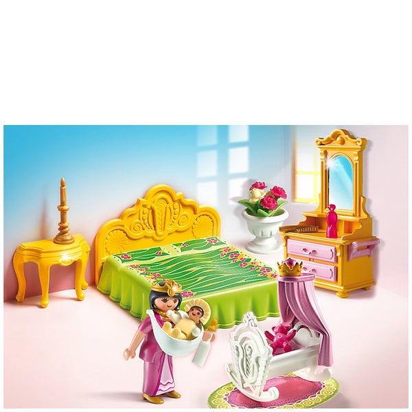 Playmobil -Chambre de la reine avec berceau (5146)