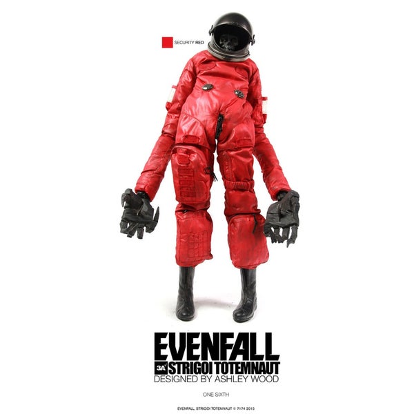 ThreeA Evenfall Strigoi Totemnaut Security - Red 1:6 Scale Action Figure