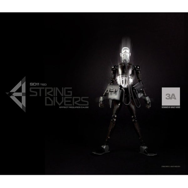 Microman String Divers Ted 1:12 Scale Action Figure