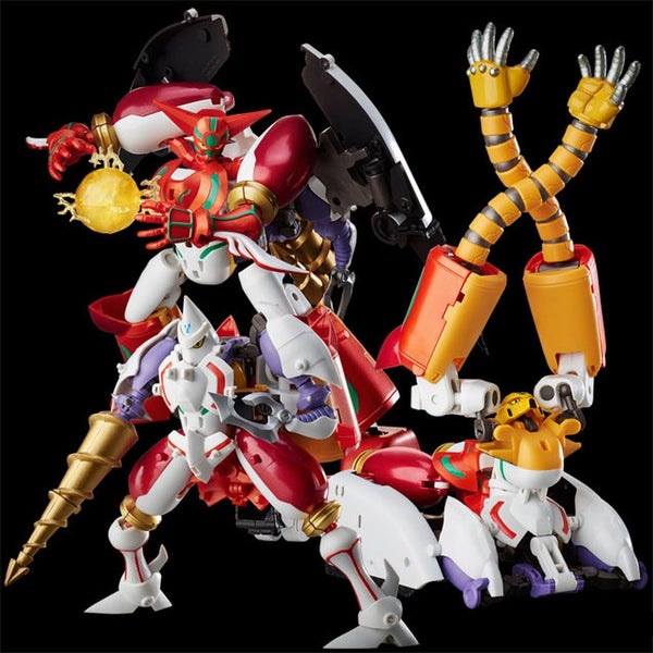 Shin Getter Robo Armageddon Dynamic Change Getter Robo Action Figures