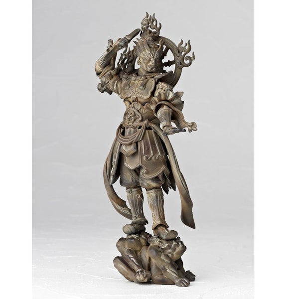 Takeya Takayuki Buddhist Revoltech Takeya No. 004 Zochoten Wooden Action Figure
