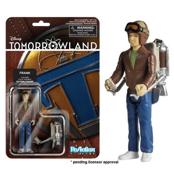 ReAction Disney Tomorrowland Young Frank Walker 3 3/4 Inch Action Figure