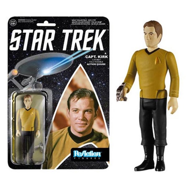 ReAction Star Trek Captain Kirk 3 3/4 Inch Action Figure