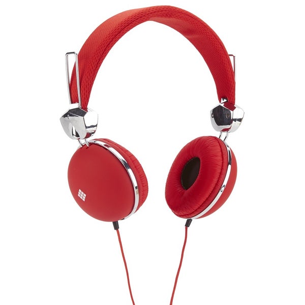 Polaroid Headphones with 4GB MP3 Player Bundle - Red