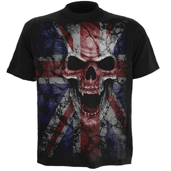 T-Shirt Homme Spiral Union Wrath -Noir