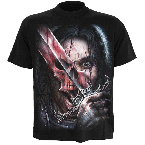 T -Shirt Spiral pour Homme SPIRIT OF THE SWORD -Noir