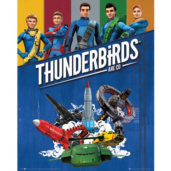 Thunderbirds Are Go - Mini Poster - 40 x 50cm