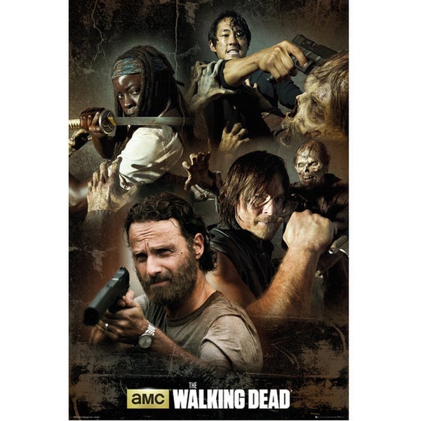 The Walking Dead Collage - Maxi Poster - 61 x 91.5cm