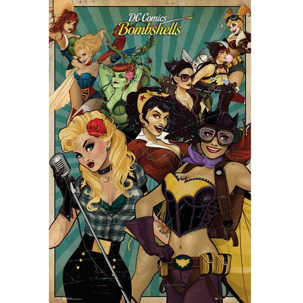 DC Comics Bombshells - Maxi Poster - 61 x 91.5cm