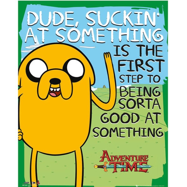 Adventure Time Suckin - Mini Poster - 40 x 50cm