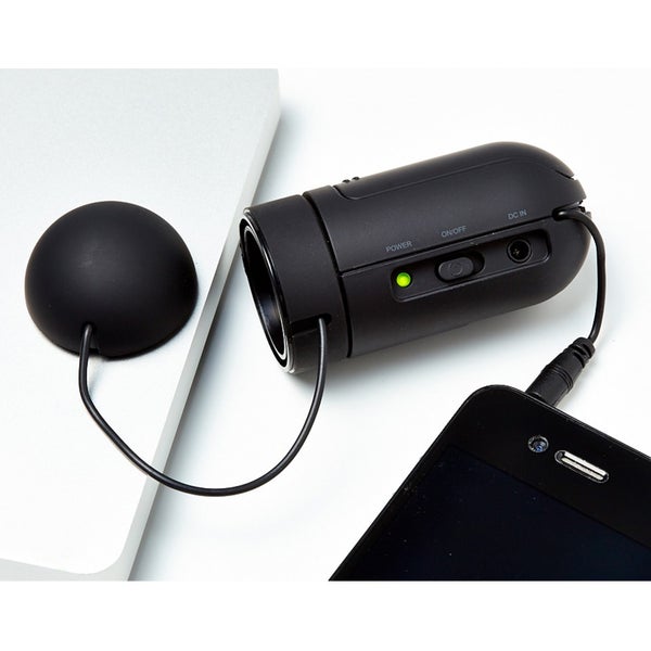 X-Vibe Innovative Vibration Speaker - Black