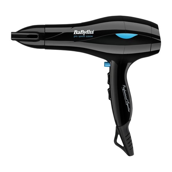 BaByliss PRO Speed 2200 Hair Dryer - Black/Blue(바비리스 프로 스피드 2200 헤어 드라이어 - 블랙/블루)