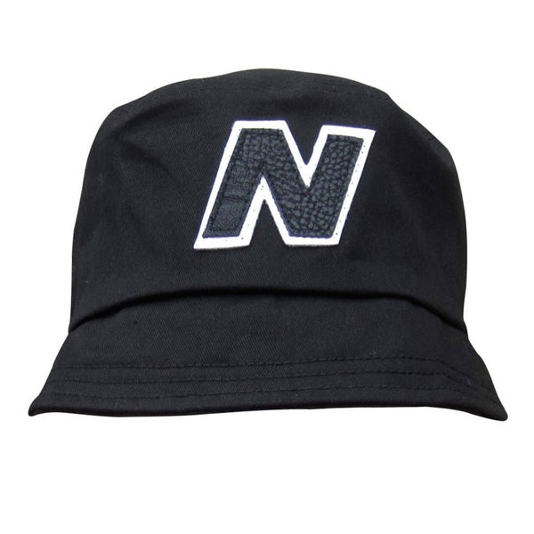 New Balance Men's Glasto Cotton Bucket Hat - Black/White