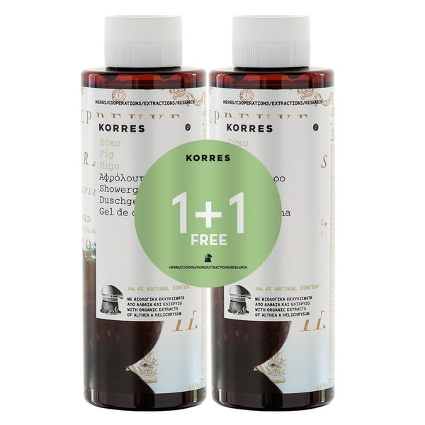 KORRES Limited Edition 1 + 1 Fig Shower Gel (250 ml)