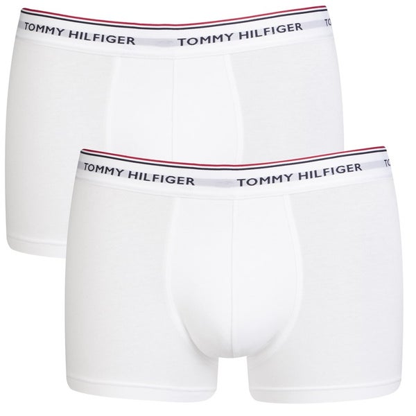 Tommy Hilfiger Men's Stretch Trunk 3-Pack - Premium Essentials White
