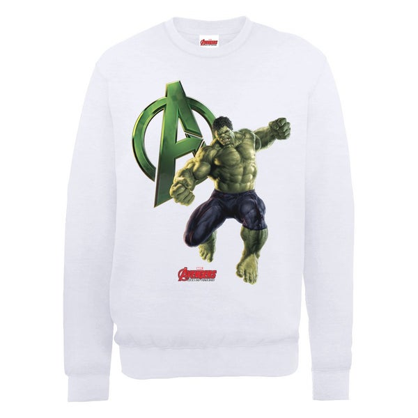 Marvel Avengers Age of Ultron Hulk Sweatshirt - White