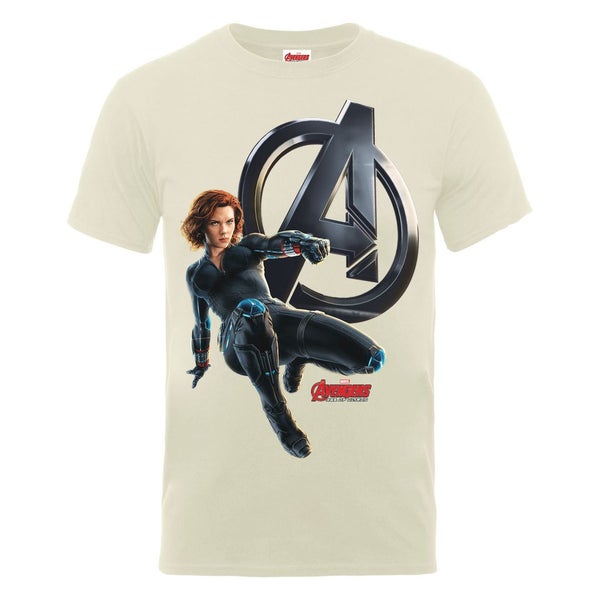 Marvel Avengers Men's Age of Ultron Black Widow T-Shirt - Nude