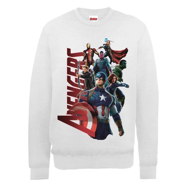 Marvel Avengers Age of Ultron Team Avengers Sweatshirt - Ash Grey