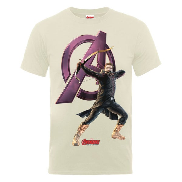 Marvel Avengers Men's Age of Ultron Hawkeye T-Shirt - Nude