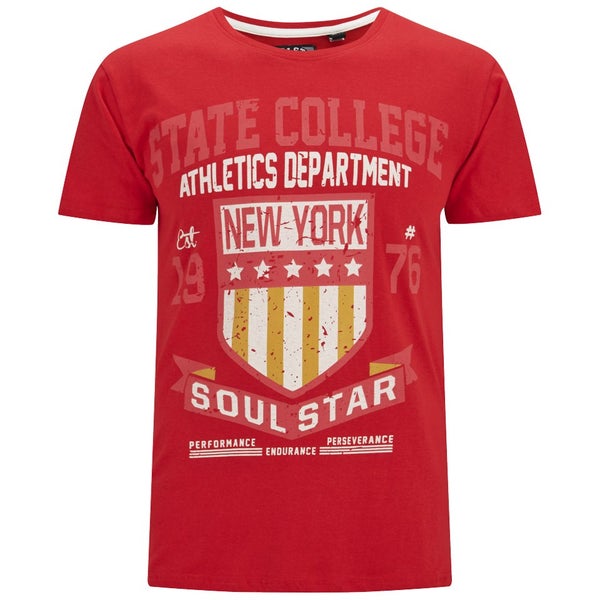 Soul Star Men's Falgone T-Shirt - Red
